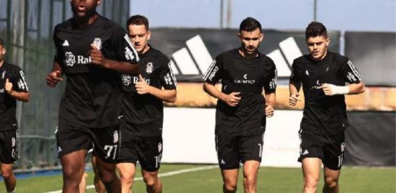 Beşiktaş, Gaziantep FK maçı hazırlıklarına başladı