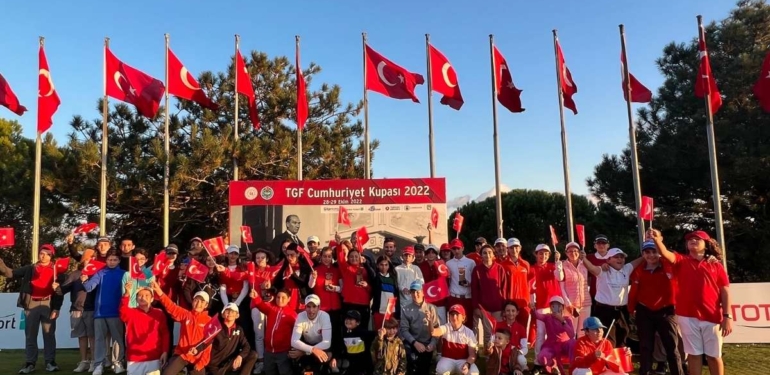 Golfçüler, TGF 100. Yıl Cumhuriyet Kupası için Antalya’da buluşuyor