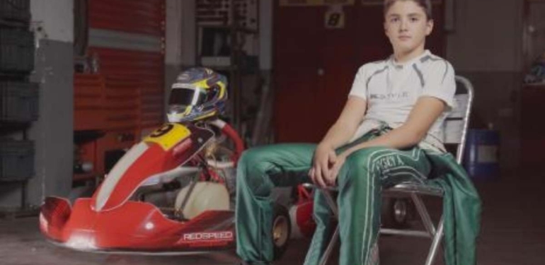 Milli karting pilotu 13 yaşındaki Alp Aksoy, Formula 1’e emin adımlarla koşuyor