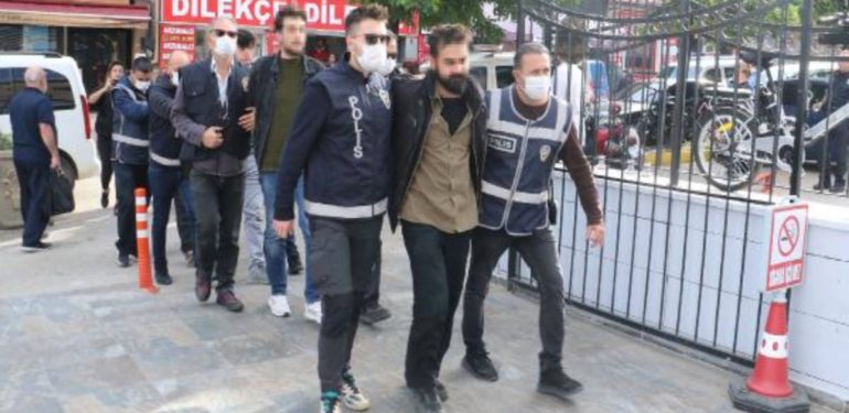 Eskişehir'de izinsiz yürüyüş