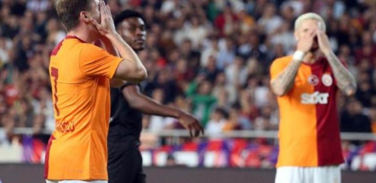 Galatasaray Hatay'a mağlup oldu