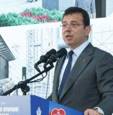 İBB başkanı imamoğlu konuşma
