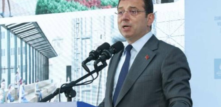 İBB başkanı imamoğlu konuşma