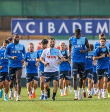 Trabzonspor, Fenerbahçe maçı hazırlıklarını sürdürüyor