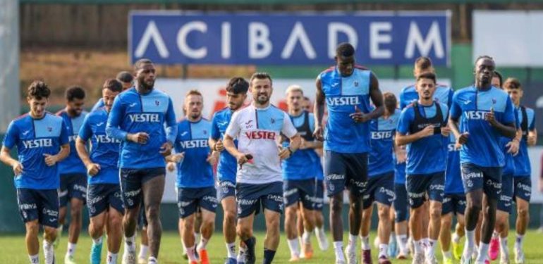Trabzonspor, Fenerbahçe maçı hazırlıklarını sürdürüyor