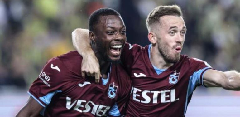 Trabzonspor'dan Kadıköy'de tarihi galibiyet