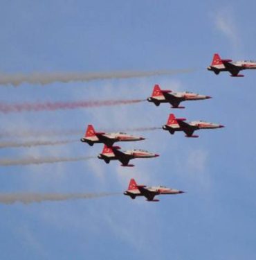 Türk Yıldızları gösterisi