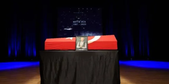 Metin Uca için veda töreni düzenlendi: Son yolculuğuna uğurlandı…