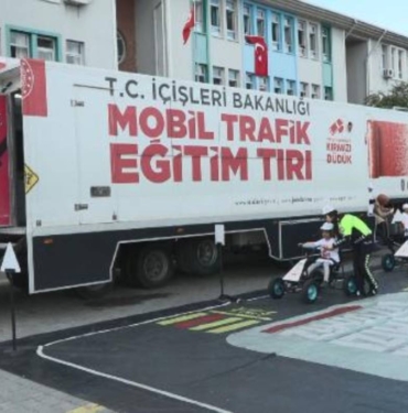 mobil eğitim tırı tanıtıldı