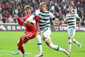 Samsun'da beraberlik! Samsunspor 1-1 Konyaspor...