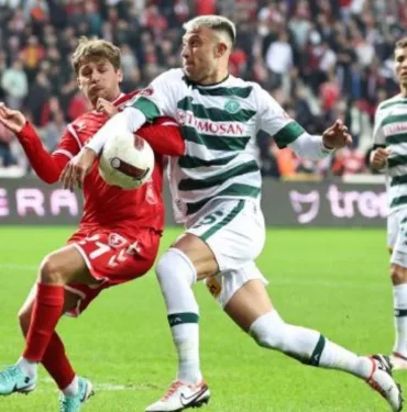 Samsun'da beraberlik! Samsunspor 1-1 Konyaspor...