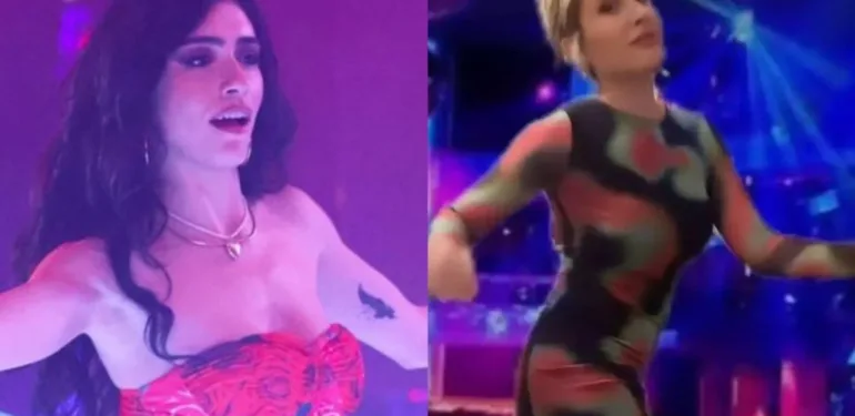 Survivor Sema Aydemir’den pavyon dansı! Dilber’in elbisesini giydi