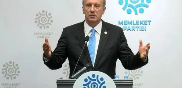Muharrem İnce açıkladı… Memleket Partisi’nin İstanbul adayı için isim verdi