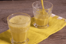 altın süt içeceği