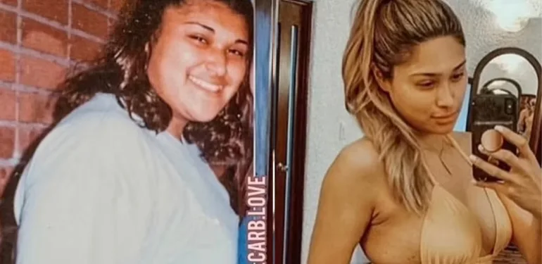 Kilo vermek isteyenlere ilham oluyor! Yemeğe devam ederek 45 kilo verdi