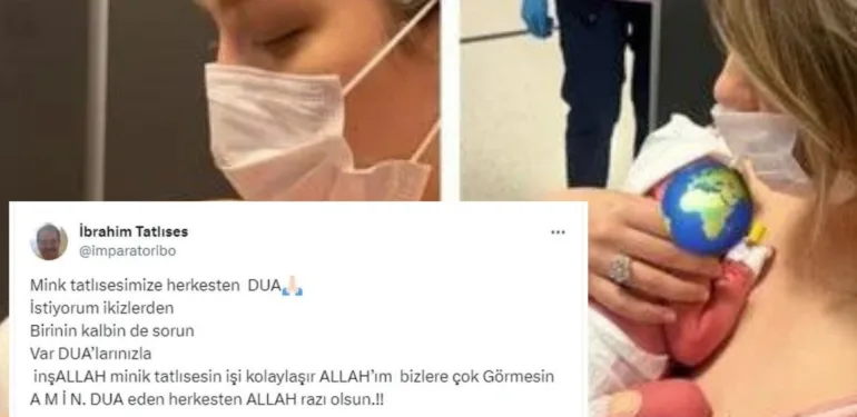 Çiçeği burnunda çiftten acı haber! Tatlıses’in 3 günlük torunu ameliyata alındı