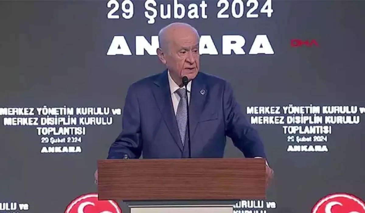 Bahçeli CHP'yi hedef aldı