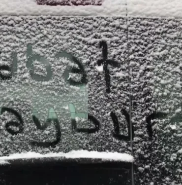 Bayburt'ta yeniden kar sevinci!