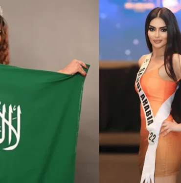 Dünya Suudi güzeli konuşuyor Güzellik yarışmasına gönderildi
