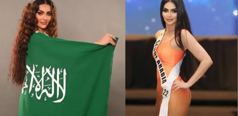 Dünya Suudi güzeli konuşuyor Güzellik yarışmasına gönderildi