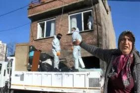 Evden 1 kamyon çöp çıktı! 'Her şeyimi alıyorsunuz'