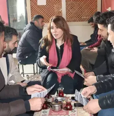 Kadınların sesi olacak... Erkek muhtar adaylarına karşı yarışacak
