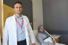 Kan uyuşmazlığı vardı Anne karnındaki bebeğe kan nakli yapıldı