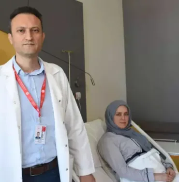 Kan uyuşmazlığı vardı Anne karnındaki bebeğe kan nakli yapıldı