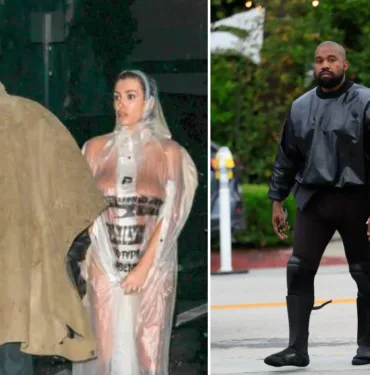 Kanye West yine teşhir etti! Karısını albüm kapağına çıplak koydu