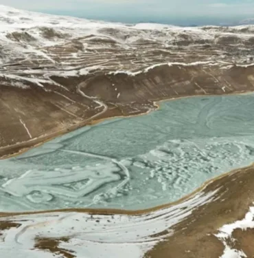 Kars'ta bir kış masalı Deniz Gölü