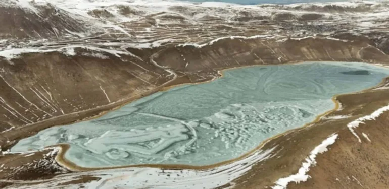 Kars'ta bir kış masalı Deniz Gölü