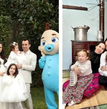 'Maddi sıkıntıdayız' diyen fenomen Özlem Öz ve Tayyar Öz çiftinden abartılı cinsiyet partisi!