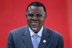 Namibya Cumhurbaşkanı Hage Geingob