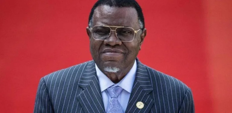 Namibya Cumhurbaşkanı Hage Geingob