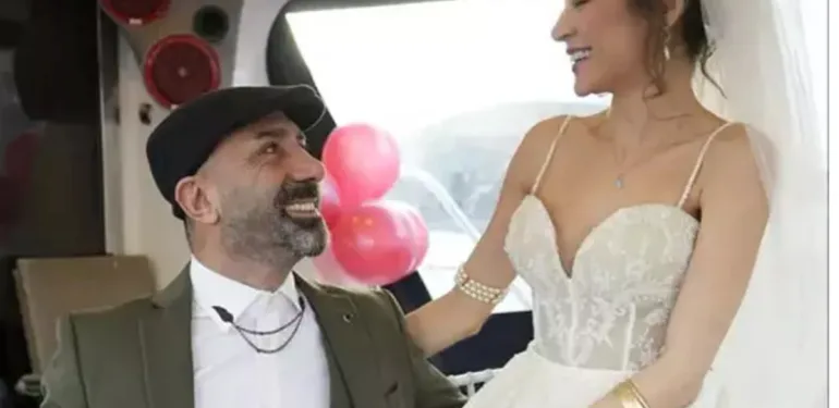 Oyuncu Metin Yıldız oğlunu kucağına almak için gün sayıyor Eşimin canı traktör lastiği çekti