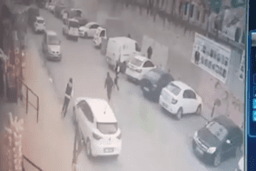 Sokak ortasında uzun namlulu silahlarla kurşun yağdırdı