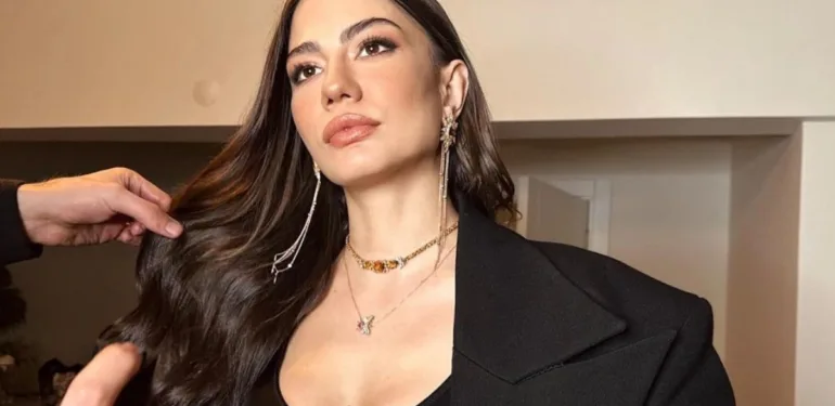 Güzel oyuncu Demet Özdemir’den Milano’da sıcak pozlar! Beğeni rekorları kırdı