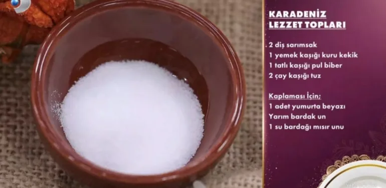 Karadeniz lezzet topları nasıl yapılır? Gelinim Mutfakta Karadeniz lezzet topları tarifi
