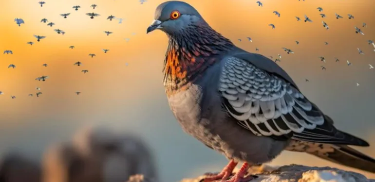 güvercin kuş