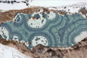 ığdır üçkaya gölü buz tuttu