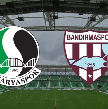 sakaryaspor bandırmaspor maçı