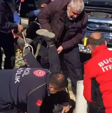 sondaj kuyusuna düşen rabia
