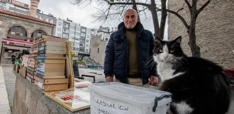 15 yıldır bağış kutusuna atılan paralarla sahipsiz kedileri besliyor 'Allah'ın bizlere emanetidir