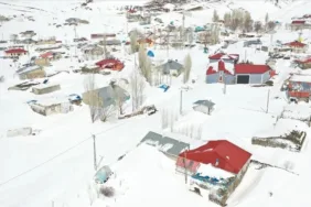 Ağrı'nın kırsal köyleri baharda 'kara kış'ı yaşıyor