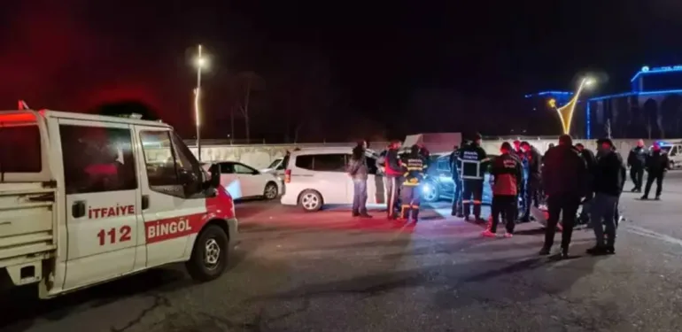 Bingöl'de 2 kaza 2 ölü, 4 yaralı