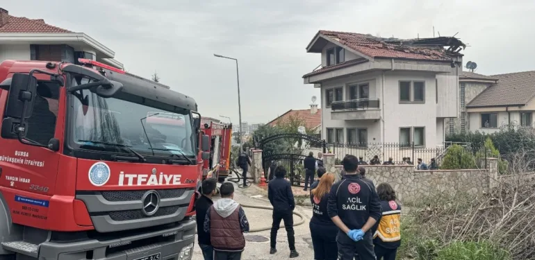 Bursa'da villada patlama Bodrum katında bulunan ceset polisi harekete geçirdi
