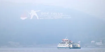 Çanakkale Boğazı'nda sis etkisini sürdürüyor! Görüş mesafesi düştü