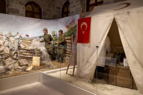 Çanakkale Savaşı'nda şifa dağıtan hastane binası müze olarak düzenlendi