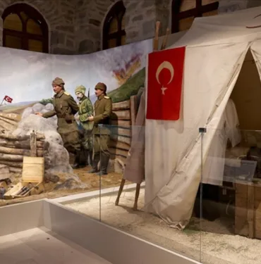 Çanakkale Savaşı'nda şifa dağıtan hastane binası müze olarak düzenlendi