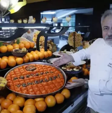 Dalında kalan portakalla yapılıyor Adana kebabından pideye tam 101 çeşit